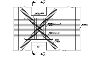 جزئیات تیر Spandrel